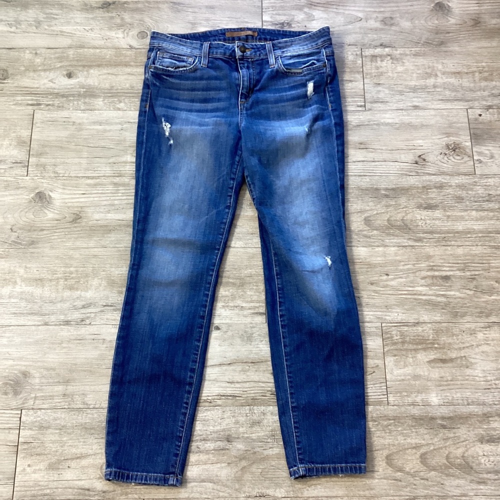Joe’s Women’s Medium Wash Blue Denim Skinny JEANS 👖 The High Water